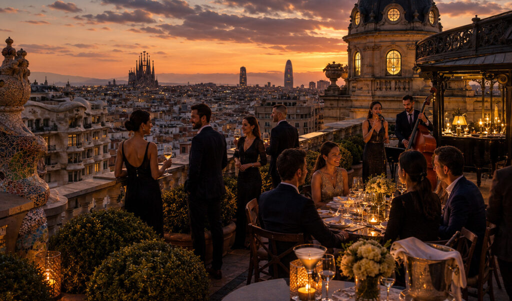 Rooftop Dinner